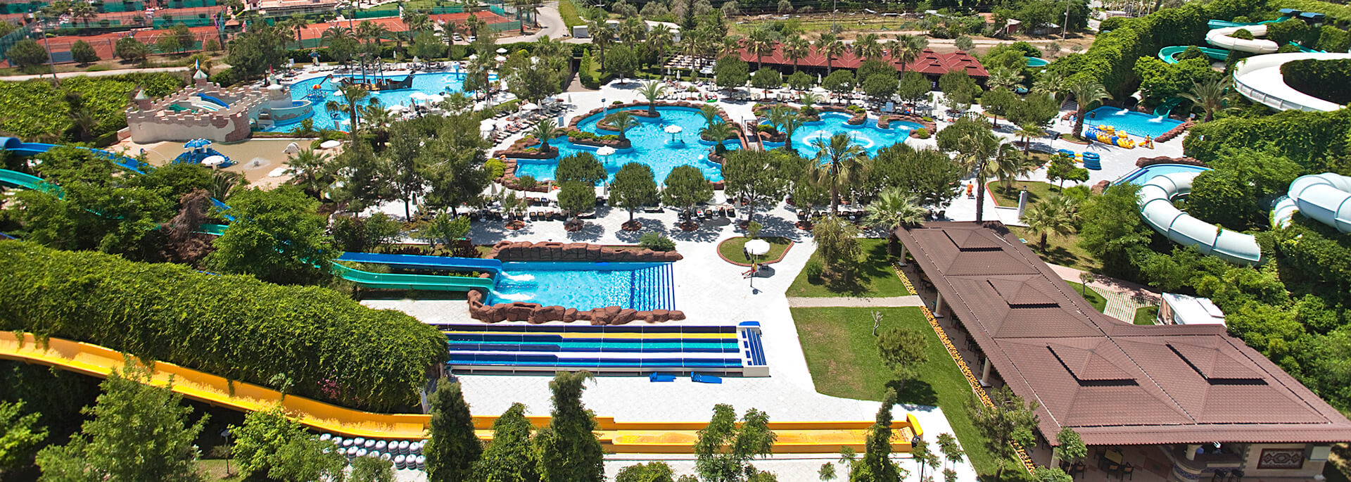 Plaj, Aquapark - Ali Bey Park Manavgat - Side, Antalya, Türkiye