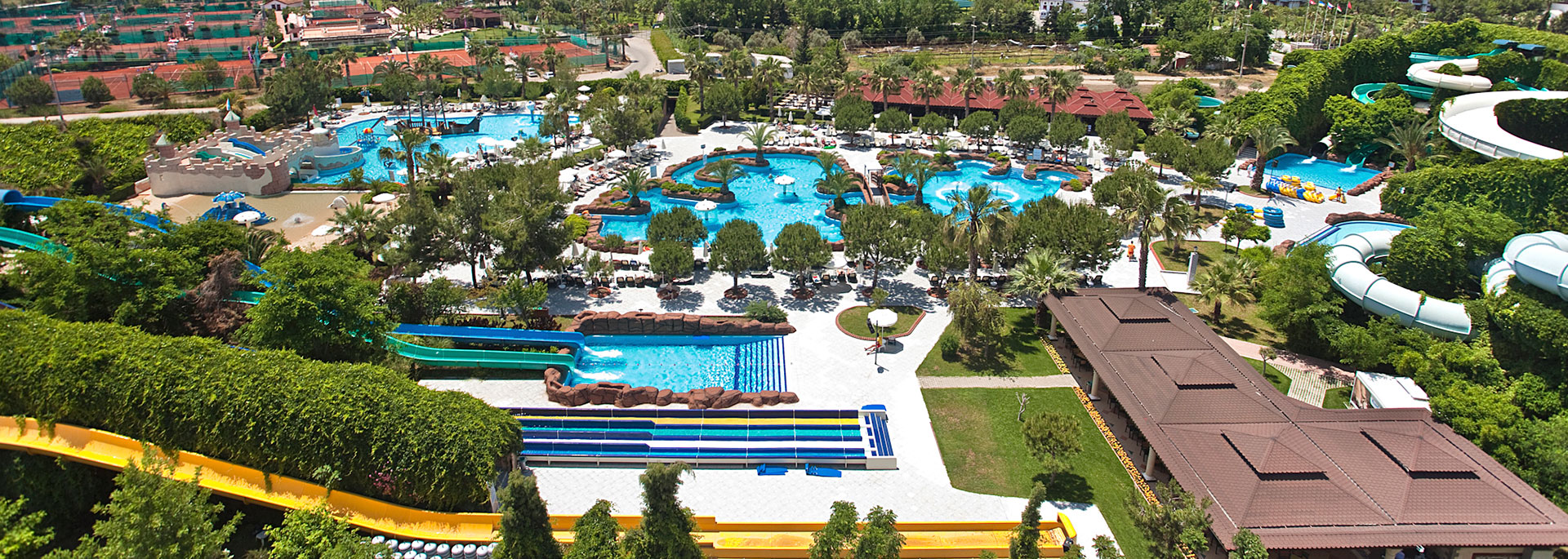 Strand und Aquapark - Ali Bey Club Manavgat - Side, Antalya, Türkei